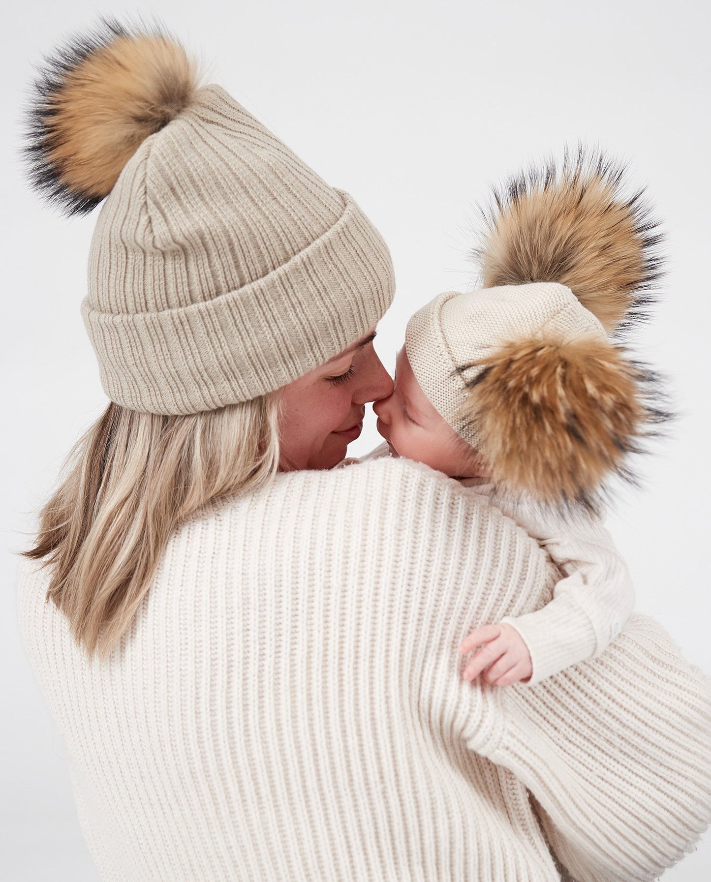 Tuque Bébé Ourson Tricot - Pominie