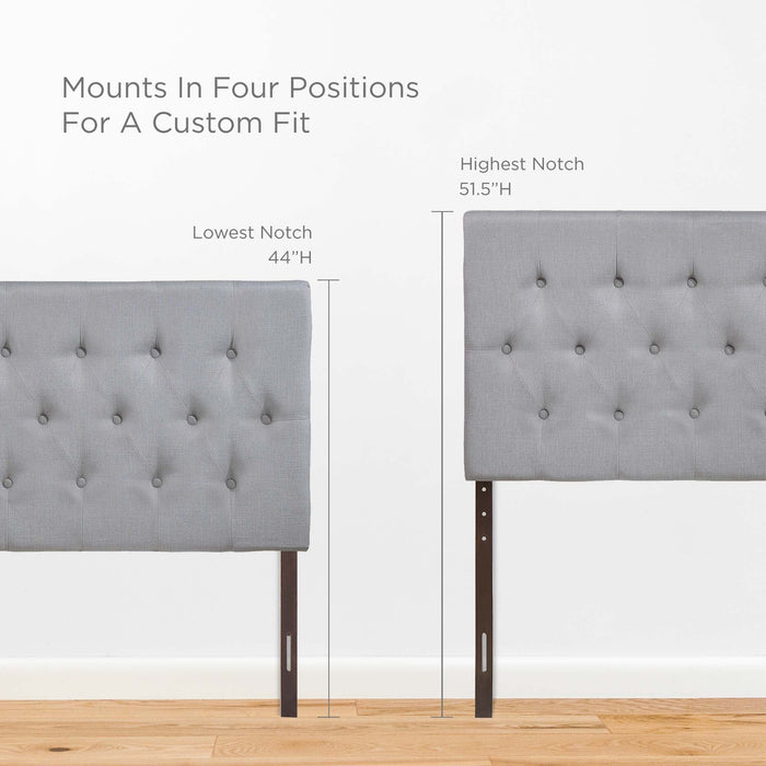 Clique Upholstered Fabric Headboard