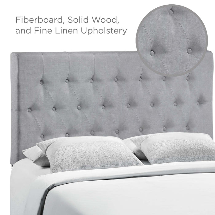 Clique Upholstered Fabric Headboard