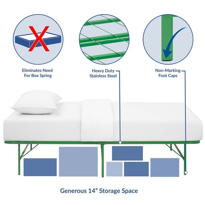 Horizon Stainless Steel Bed Frame