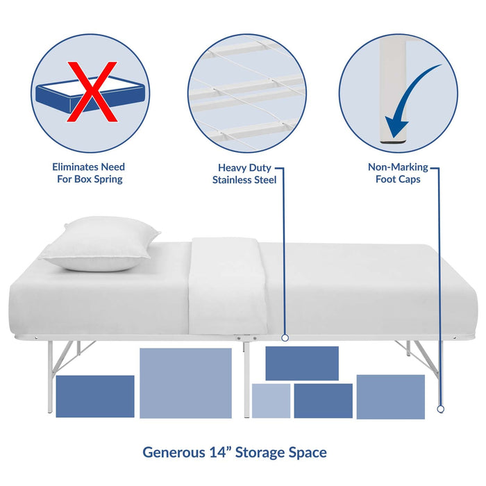 Horizon Stainless Steel Bed Frame