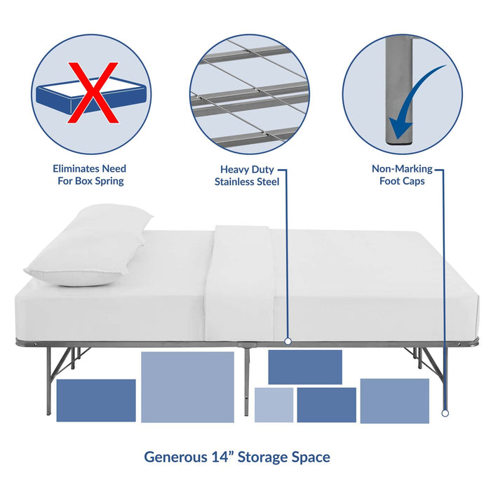 Horizon Stainless Steel Bed Frame