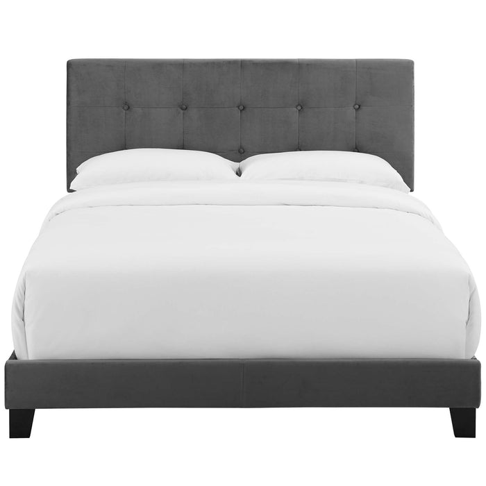 Amira Performance Velvet Bed