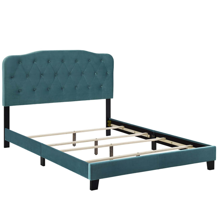 Amelia Performance Velvet Bed