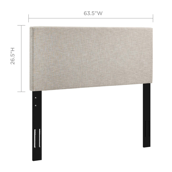 Taylor Upholstered Linen Fabric Headboard