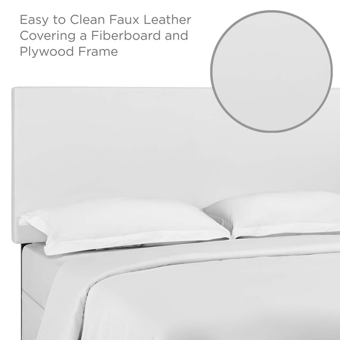 Taylor Upholstered Faux Leather Headboard