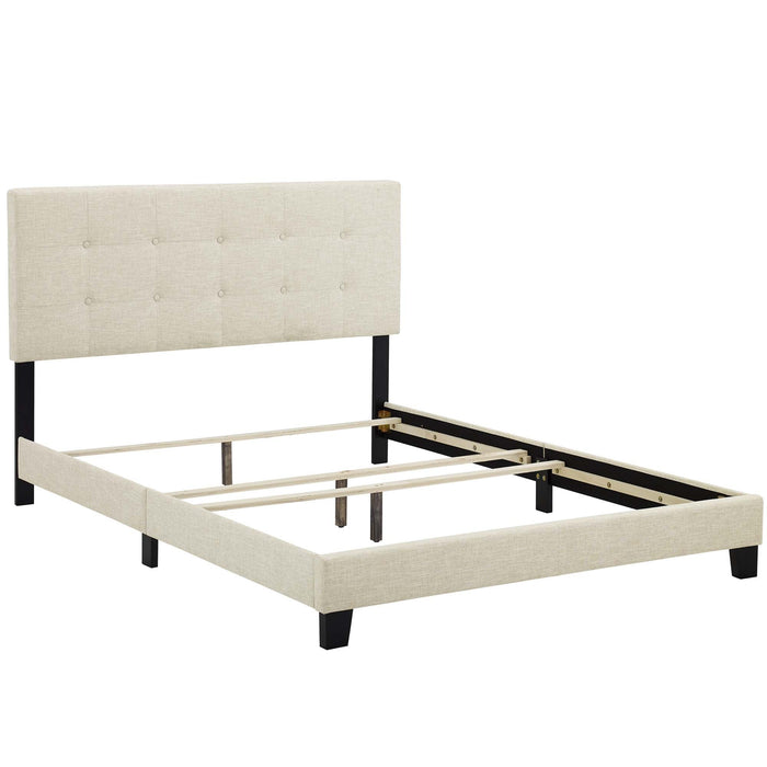 Amira Upholstered Fabric Bed