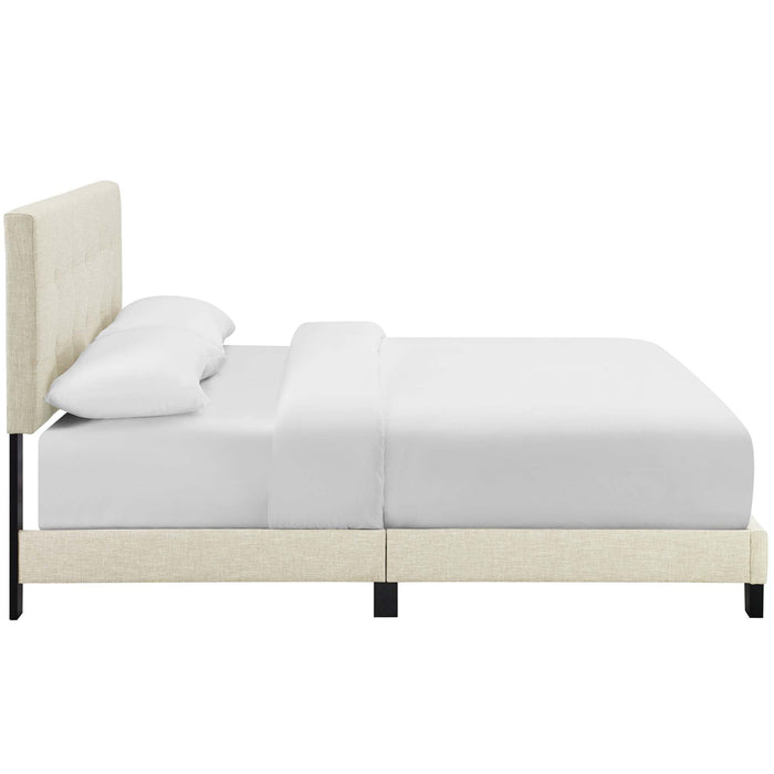 Amira Upholstered Fabric Bed