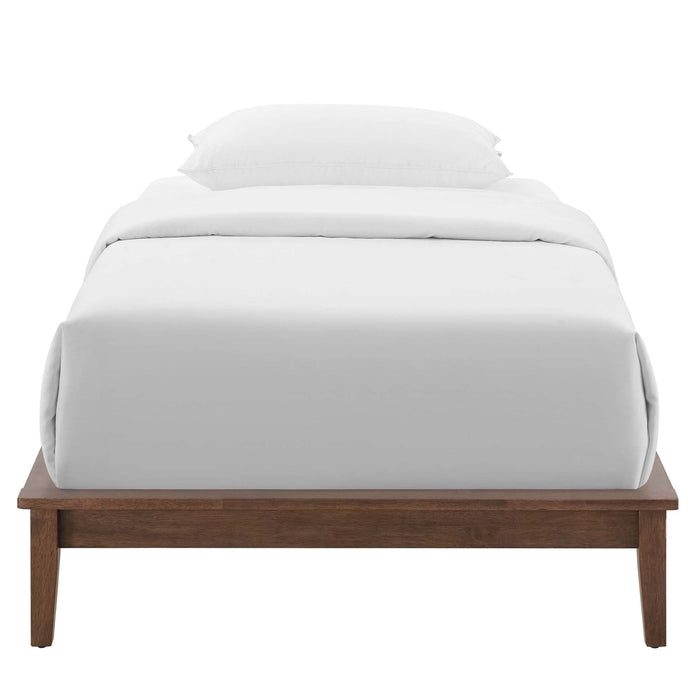 Lodge Wood Platform Bed Frame