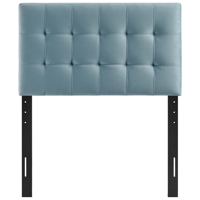 Lily Biscuit Tufted Performance Velvet Headboard