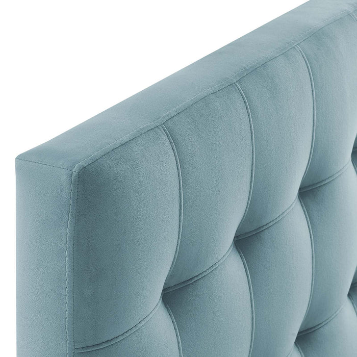 Lily Biscuit Tufted Performance Velvet Headboard