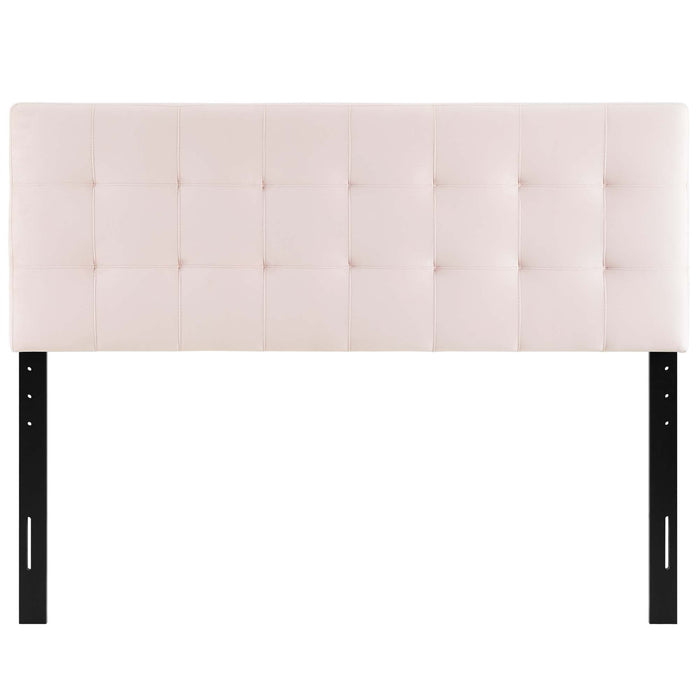 Lily Biscuit Tufted Performance Velvet Headboard