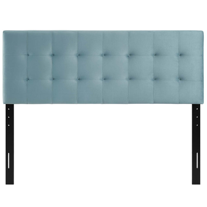 Lily Biscuit Tufted Performance Velvet Headboard