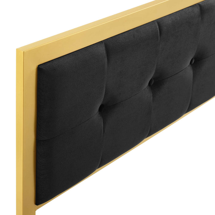 Teagan Tufted Performance Velvet Headboard