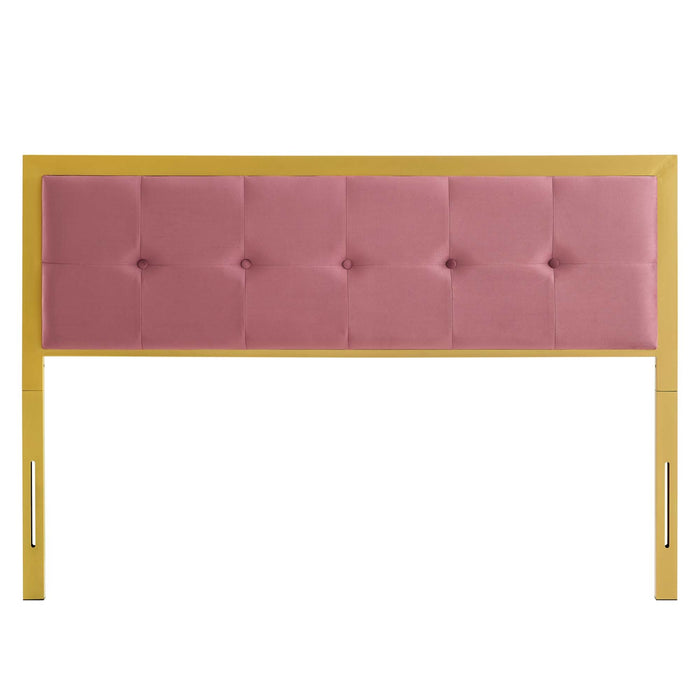 Teagan Tufted Performance Velvet Headboard