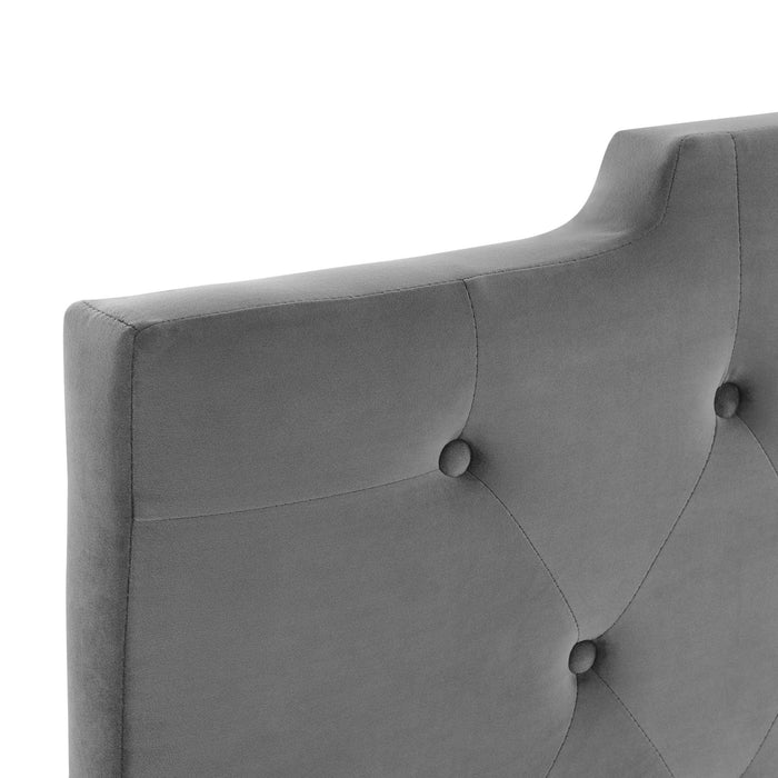 Juliet Tufted Performance Velvet Headboard