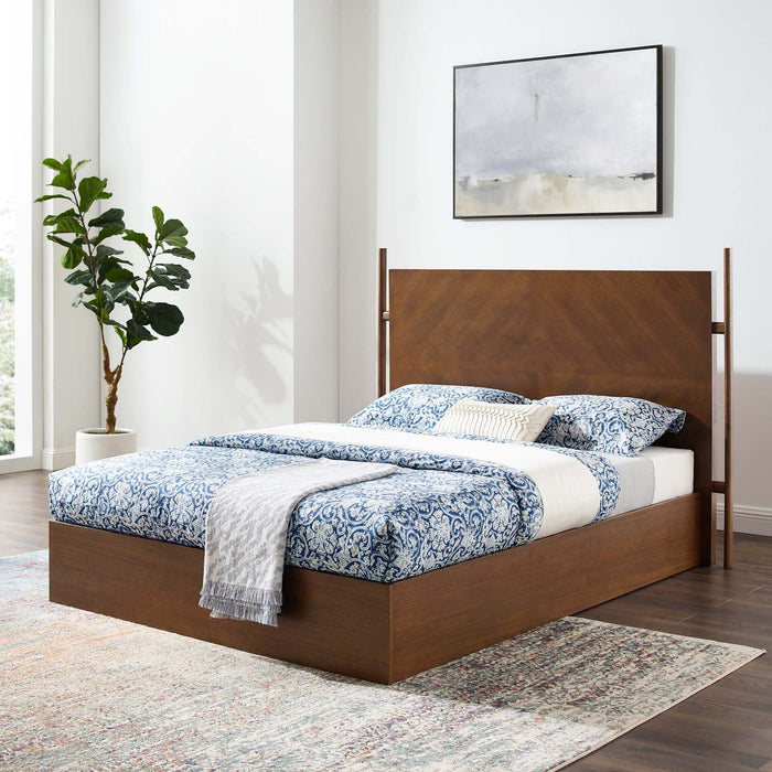 Kali Wood Queen Platform Bed