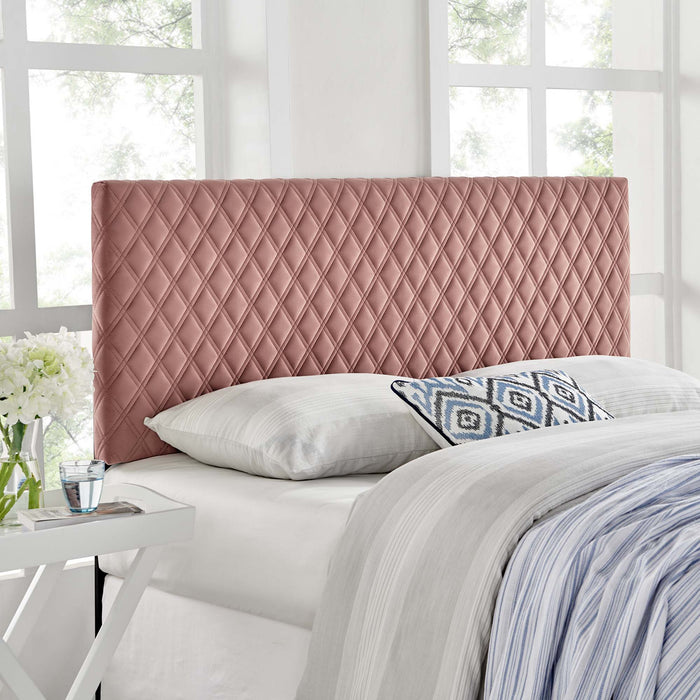 Angela Performance Velvet Headboard