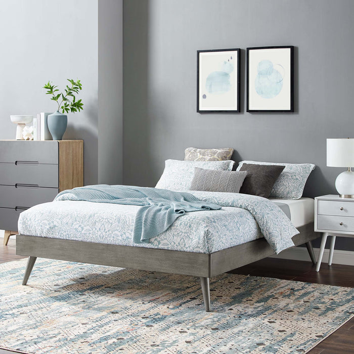 Margo Wood Platform Bed Frame