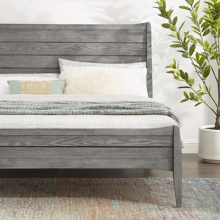 Georgia Wood Platform Bed