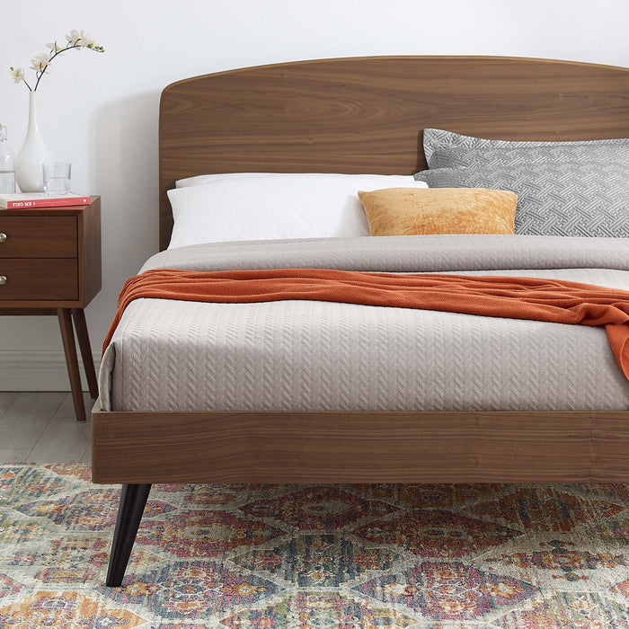 Bronwen Wood Platform Bed