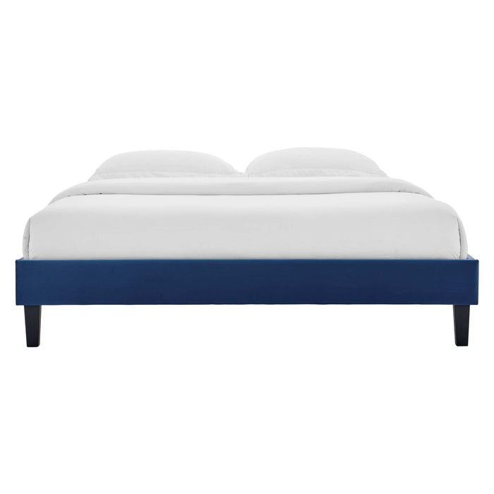 Soleil Performance Velvet Bed