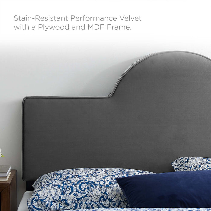 Dawn Performance Velvet Headboard