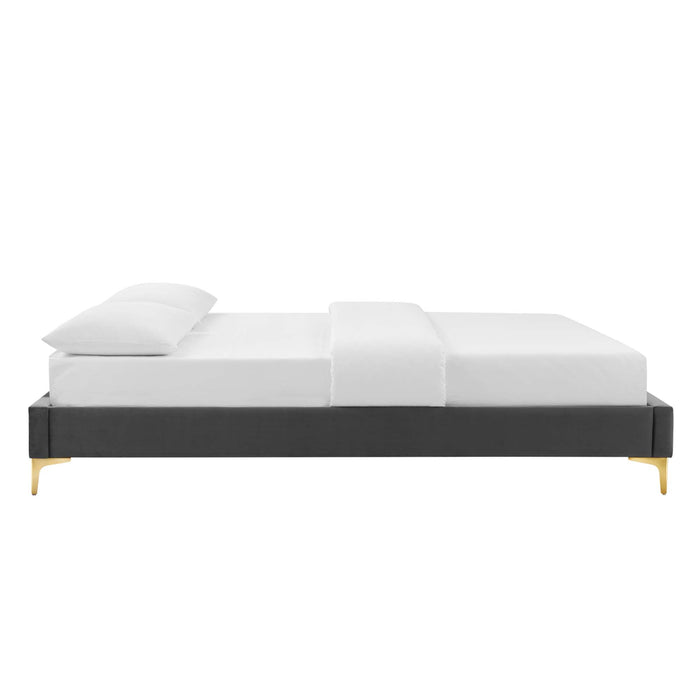 Sutton Performance Velvet Bed Frame