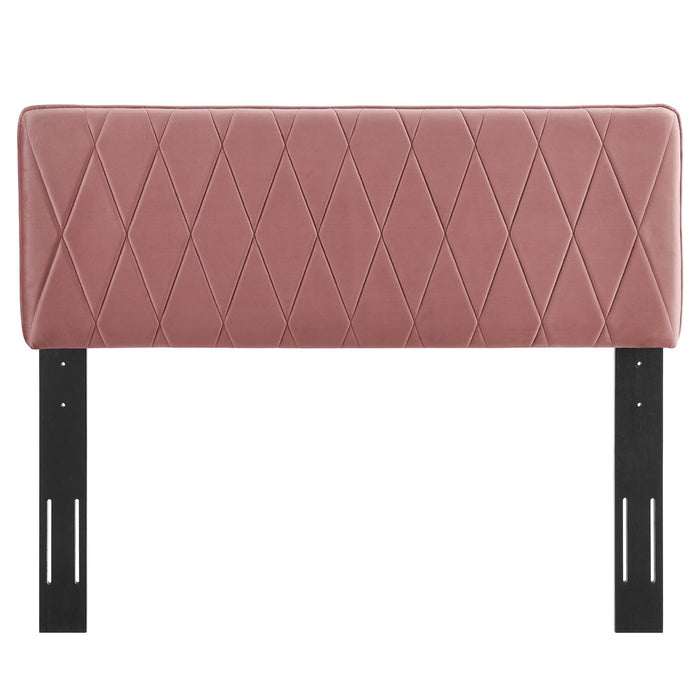 Leila Performance Velvet Headboard