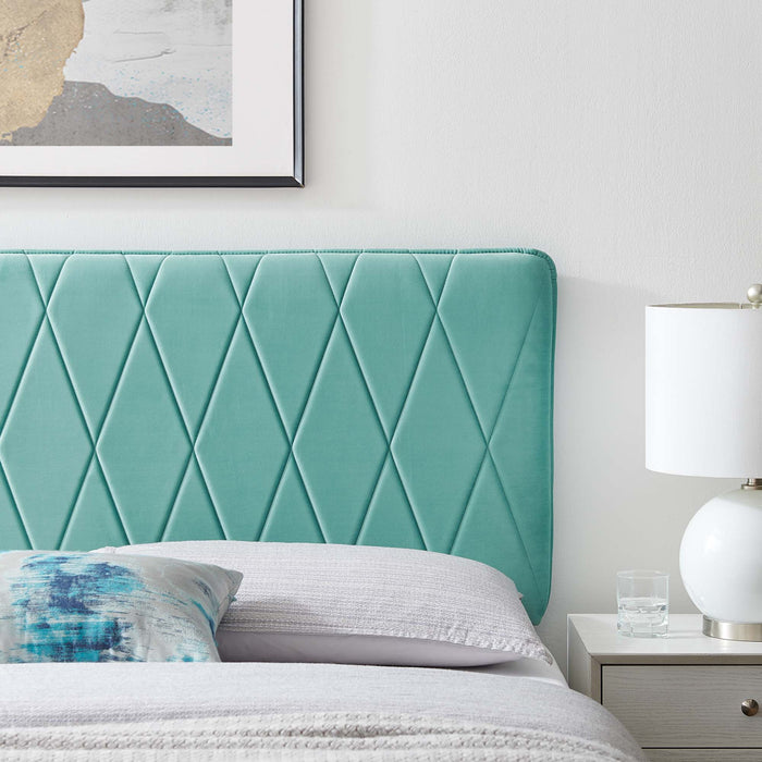 Leila Performance Velvet Headboard