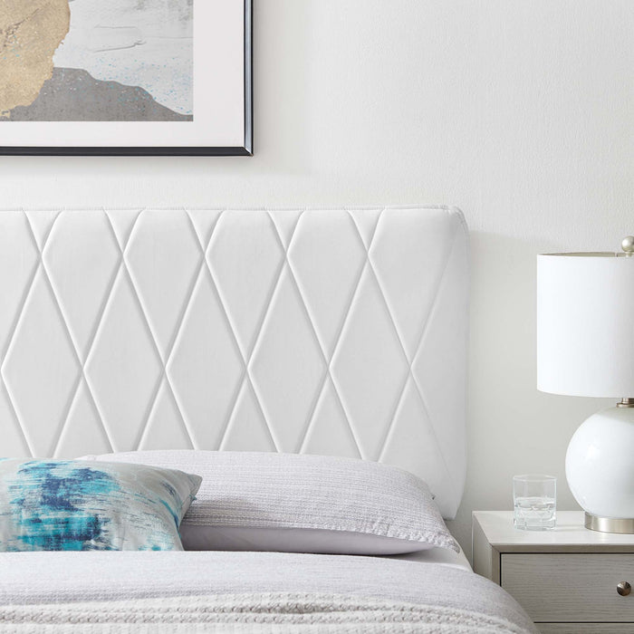 Leila Performance Velvet Headboard