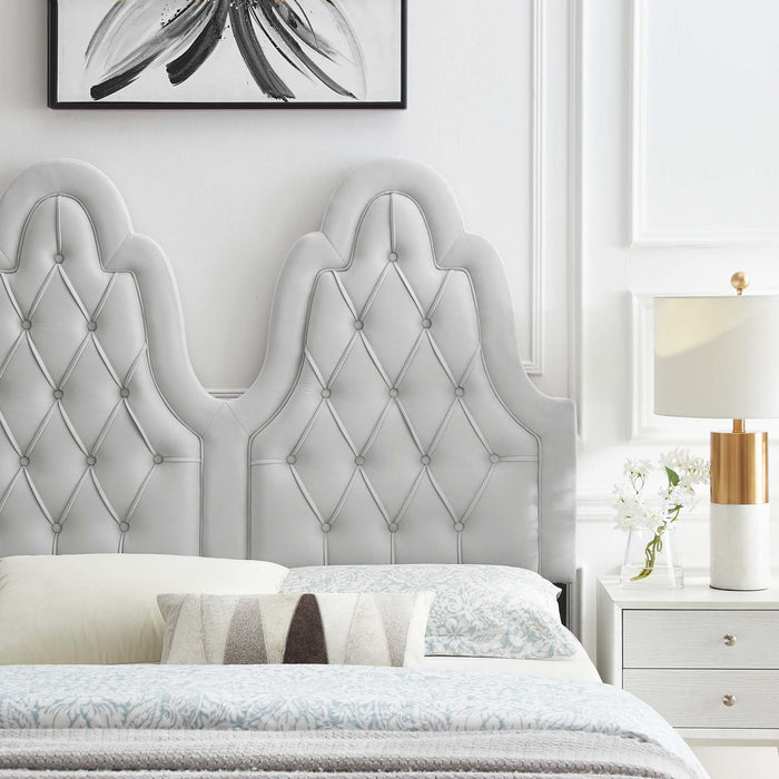 Augustine Tufted Performance Velvet Headboard