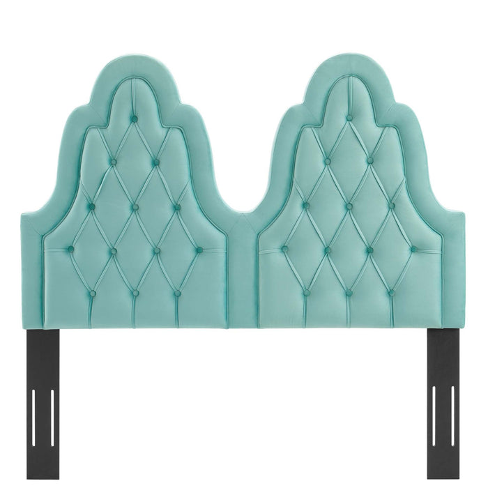 Augustine Tufted Performance Velvet Headboard