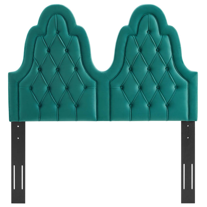 Augustine Tufted Performance Velvet Headboard