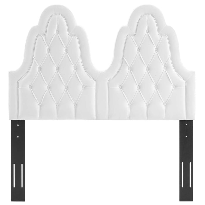 Augustine Tufted Performance Velvet Headboard