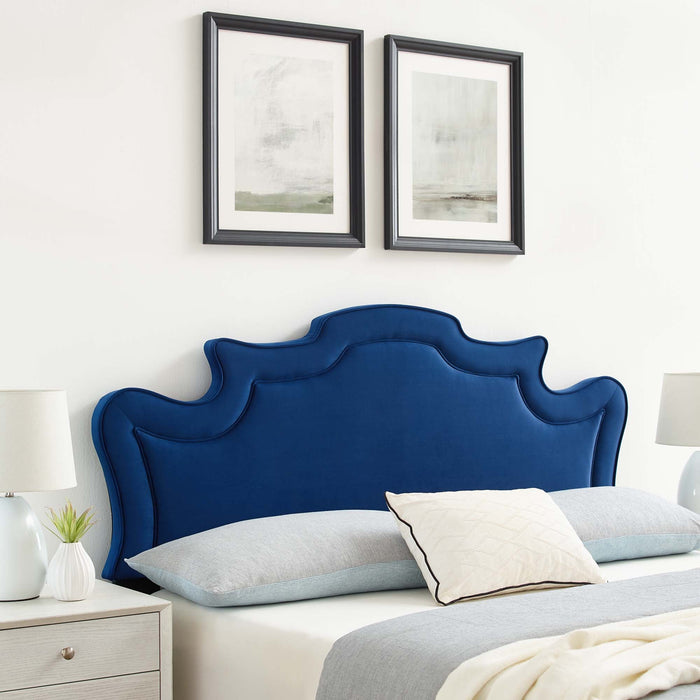 Evangeline Performance Velvet Headboard