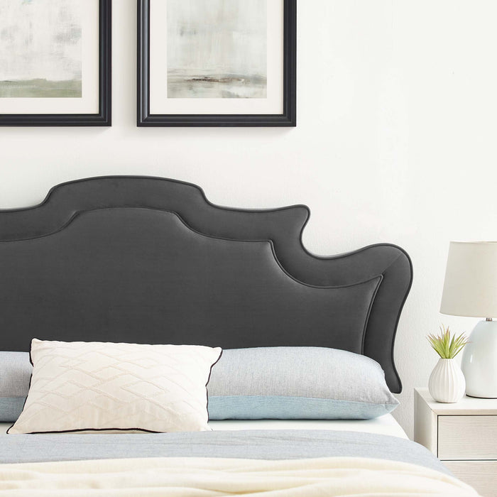 Evangeline Performance Velvet Headboard