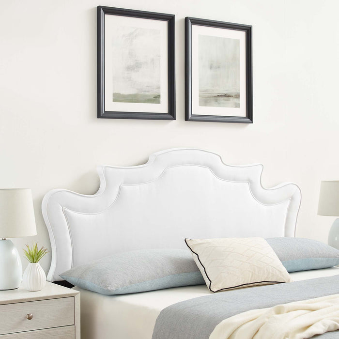 Evangeline Performance Velvet Headboard