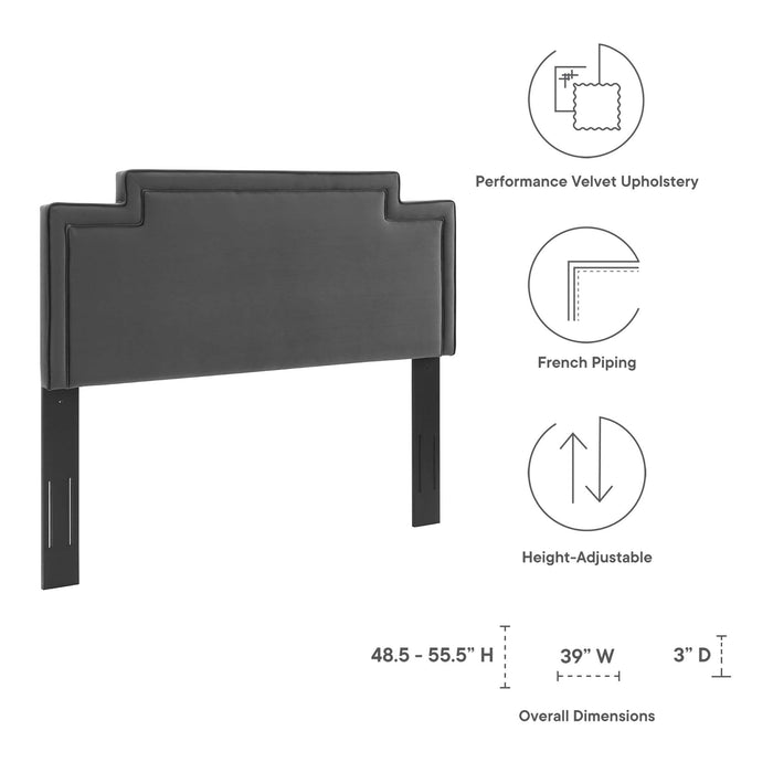 Transfix Performance Velvet Headboard