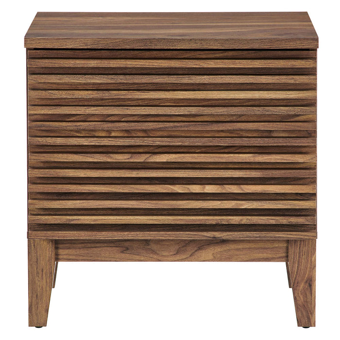 Render Two-Drawer Nightstand