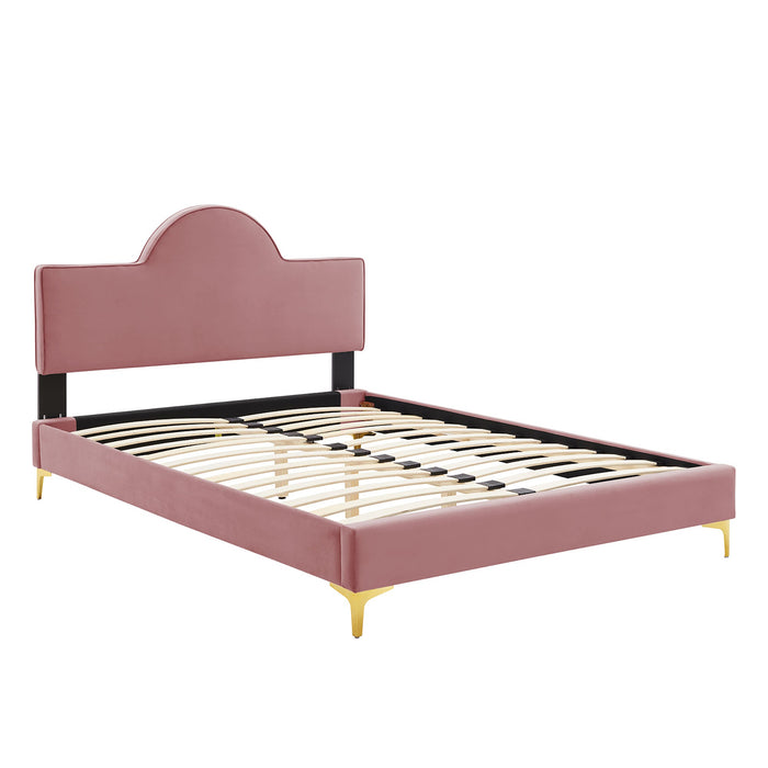 Sunny Performance Velvet Bed