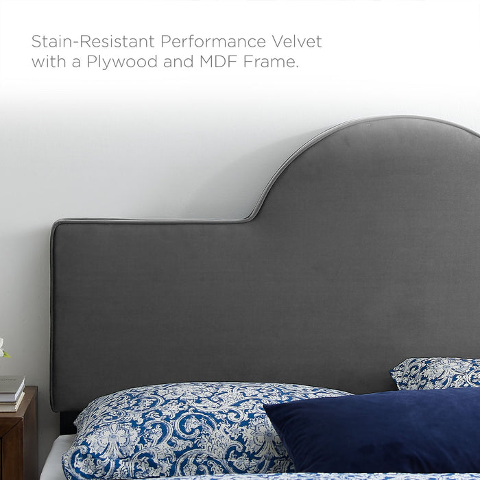 Sunny Performance Velvet Bed