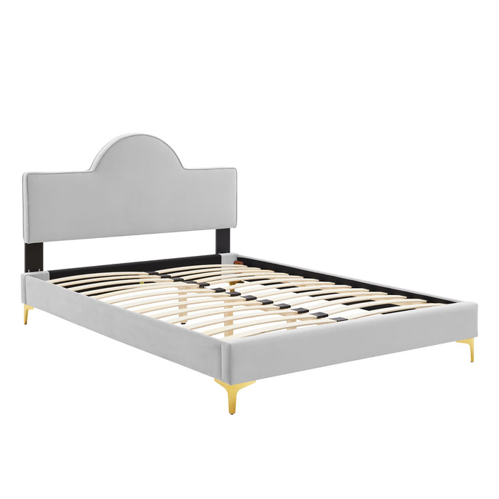 Sunny Performance Velvet Bed