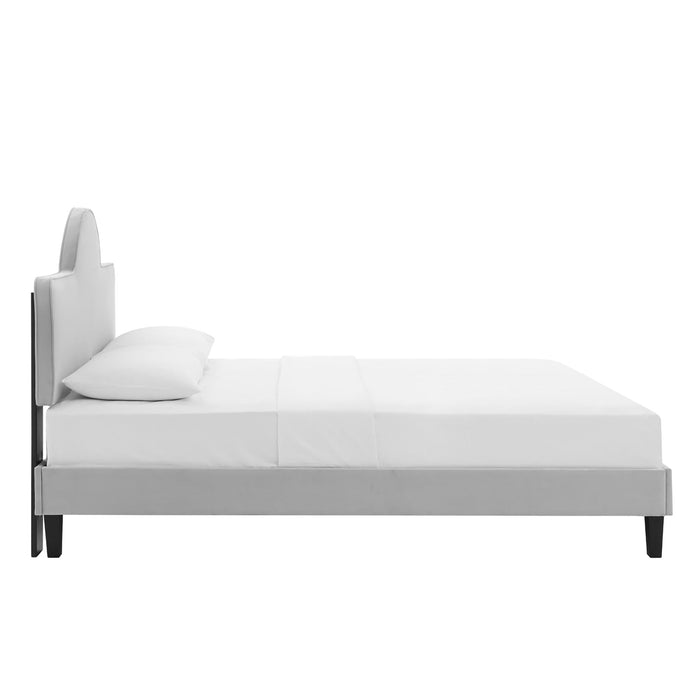 Soleil Performance Velvet Bed