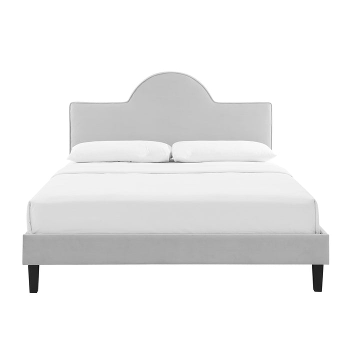 Soleil Performance Velvet Bed