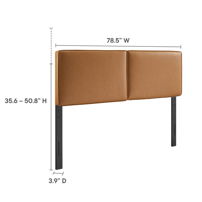 Lindee Vegan Leather Headboard