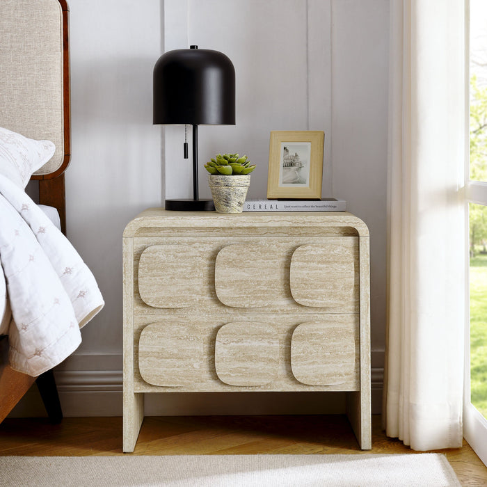 Toscana 2-Drawer Nightstand