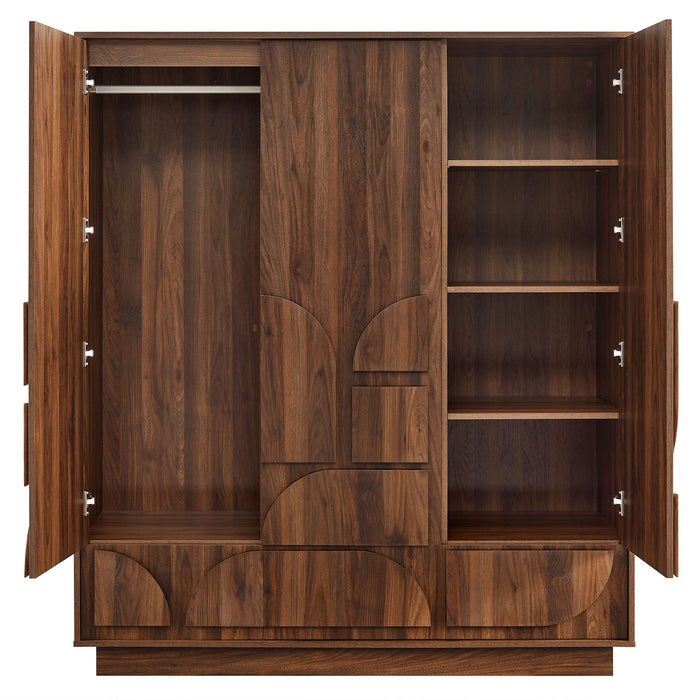 Bulwark 3-Door Wardrobe Closet