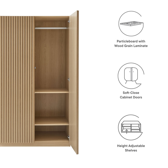 Render 2-Door Wardrobe Closet