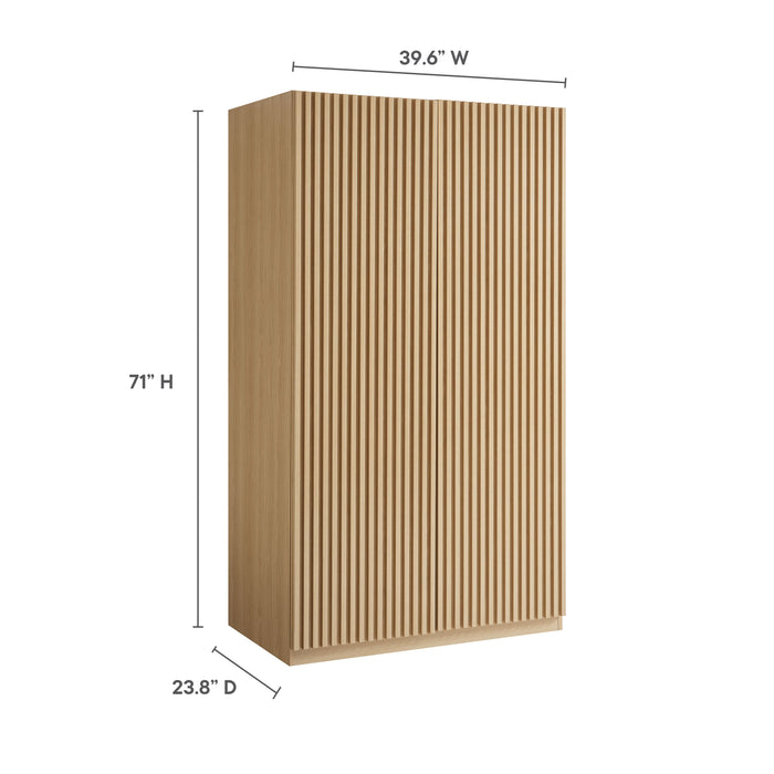 Render 2-Door Wardrobe Closet